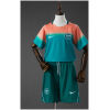 Kids Australia Away Kit 2026 front view featuring peach-to-teal gradient jersey and dark teal shorts