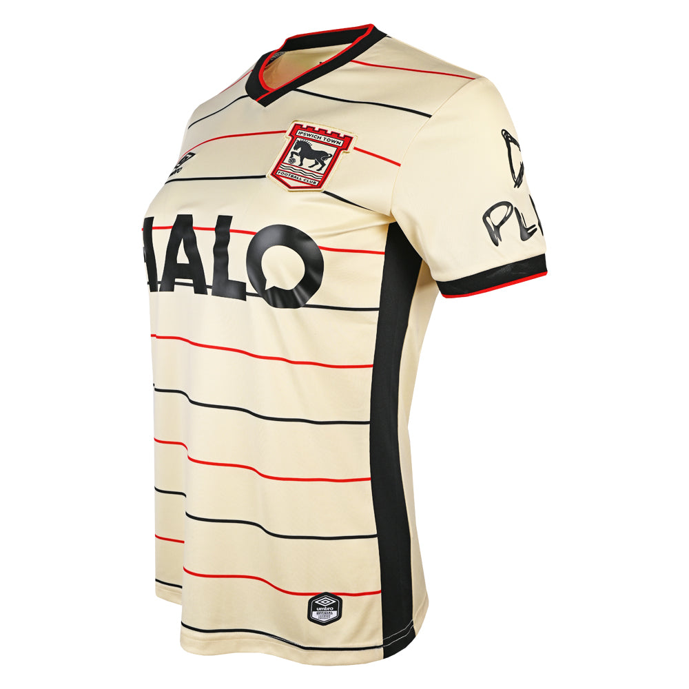 AwayShirt 2.jpg Womens Ipswich Town Away Jersey 2026/27 rear view showing matching team styling