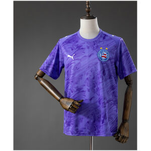 Mens Bahia GK-Purple Jersey 2026/27 Mens Bahia GK-Purple Jersey 2026/27 front view in purple with marbled graphics and two-star crest