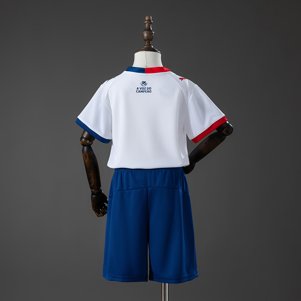 Kids Bahia Home Kit 2026/27 Kids Bahia Home Kit 2026/27 rear view of shirt and shorts