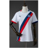 Womens Bahia 2627 Home Jersey front view in white with diagonal blue and red sash and club crest