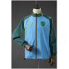 Mens Benfica Retro Windbreaker 2002/03 front view in blue and green