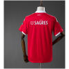 Mens Benfica Retro Home Jersey 2009/10 rear view showing matching team styling