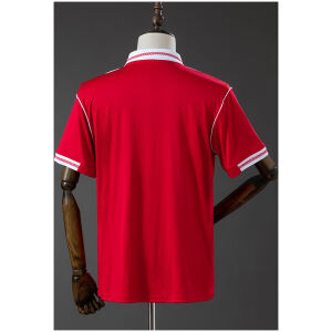 Mens Benfica Retro Home Jersey 1992/93 rear view showing matching team styling
