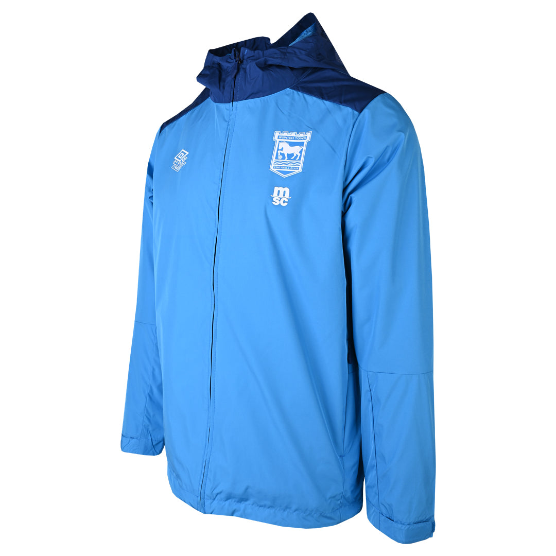 Kids Ipswich Town Blue Training Jacket 2026/27 Kids Ipswich Town Blue Training Jacket 2026/27