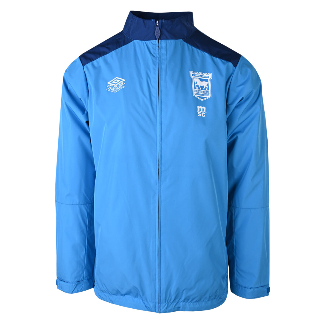 Mens Ipswich Town Blue Training Jacket 2026/27 Mens Ipswich Town Blue Training Jacket 2026/27