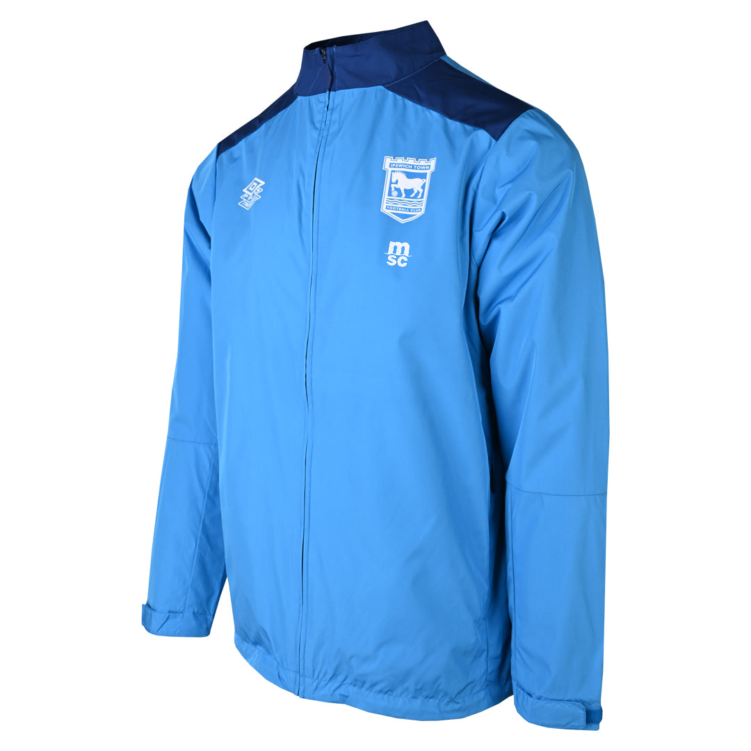 Mens Ipswich Town Blue Training Jacket 2026/27 Mens Ipswich Town Blue Training Jacket 2026/27