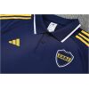 Mens Boca Juniors Blue Training Kit Polo 2025/26 Mens Boca Juniors Blue Training Kit Polo 2025/26 rear view of shirt and shorts
