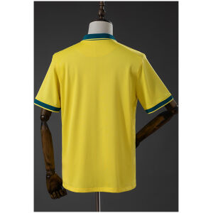 Mens Brazil Shirt Polo 2026 rear view showing authentic team styling
