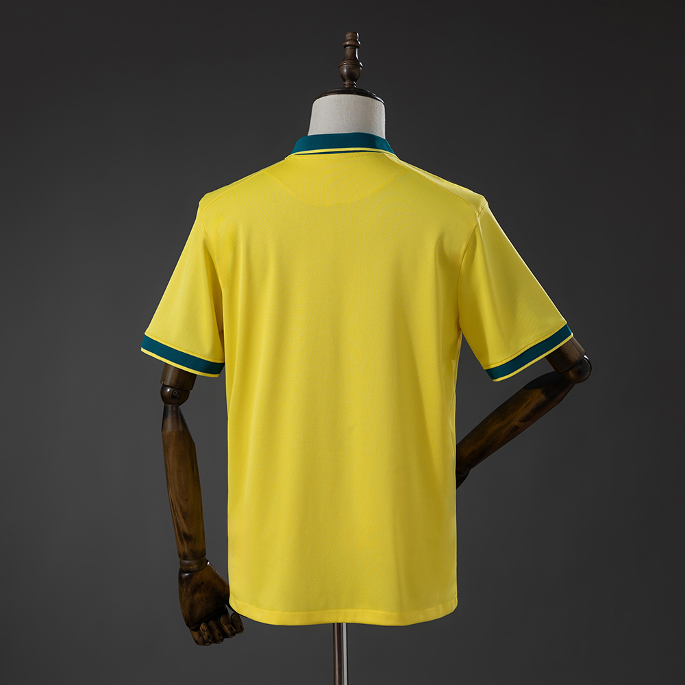 Mens Brazil Shirt Polo 2026 Mens Brazil Shirt Polo 2026 rear view showing authentic team styling