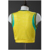 Womens Brazil Crop Tank Top Home Jersey 2026 Womens Brazil Crop Tank Top Home Jersey 2026 rear view showing authentic team styling