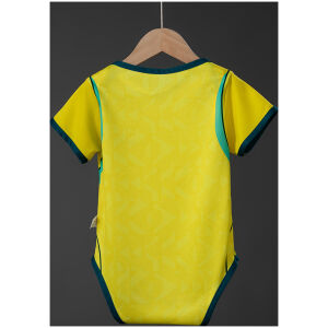 Baby Brazil Home Jersey 2026 rear view showing authentic team styling