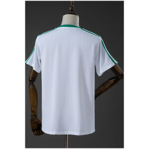 Mens Brazil Terrace Icons White T-Shirt rear view showing authentic team styling
