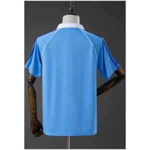 Mens Celta de Vigo Retro Home Jersey 1984/85 rear view showing authentic team styling