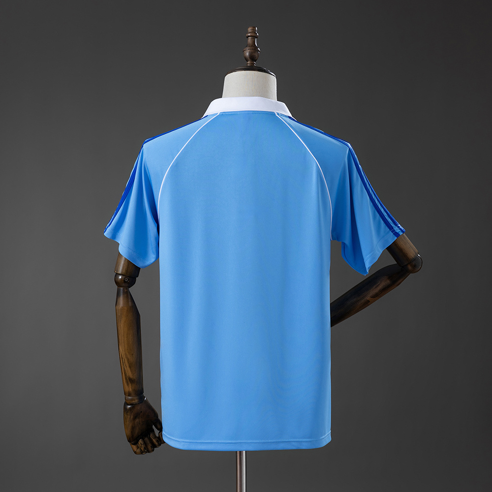 Mens Celta de Vigo Retro Home Jersey 1984/85 Mens Celta de Vigo Retro Home Jersey 1984/85 rear view showing authentic team styling