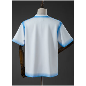 Mens Chelsea Casual Training Kit T-Shirt 2024/25 rear view of shirt and shorts