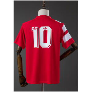 Mens Chile Number 10 Retro Home Jersey 1994 rear view showing authentic team styling