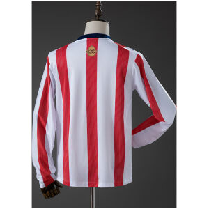 Mens Chivas de Guadalajara 120 Aniversario Long Sleeve Jersey rear view showing authentic team styling