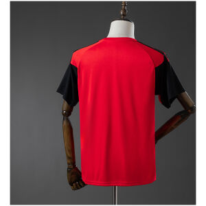 Mens Colo Colo Red Training Kit Jersey 2026/27 rear view of shirt and shorts