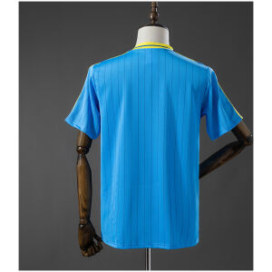 Mens Colombia Terrace Icons Blue T-Shirt rear view showing authentic team styling