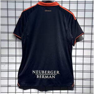 Mens Como 1907 Third Jersey 2025/26 rear view showing authentic team styling