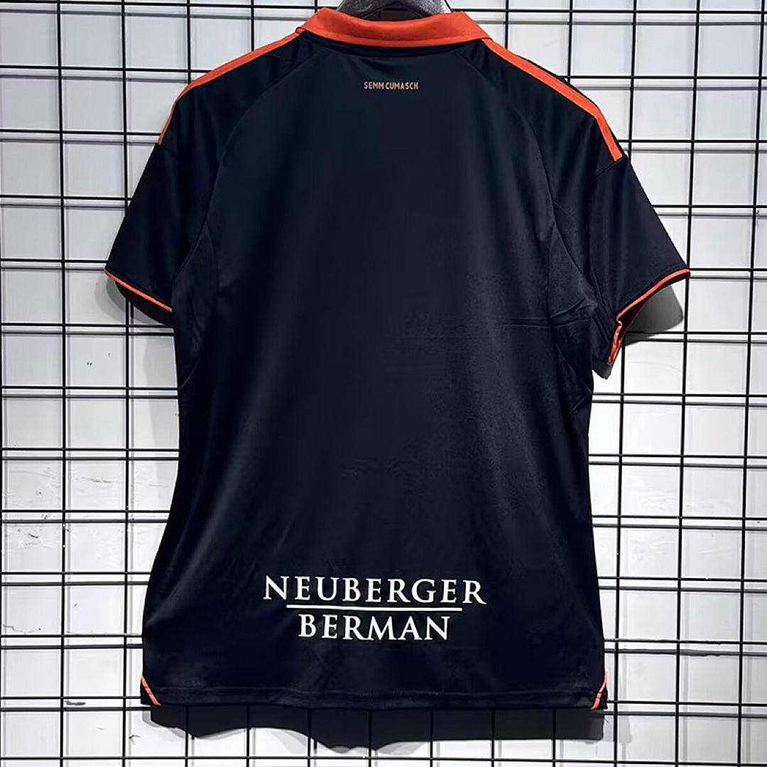 Mens Como 1907 Third Jersey 2025/26 Mens Como 1907 Third Jersey 2025/26 rear view showing authentic team styling