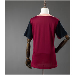 Womens Corinthians Maroon Training Kit Jersey 2026/27 rear view of shirt and shorts