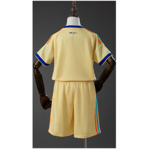 Kids Curacao Away Kit 2026 rear view of shirt and shorts