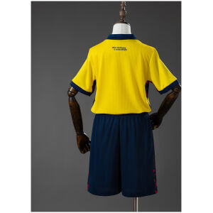 Kids Ecuador Home Kit 2026 rear view of shirt and shorts