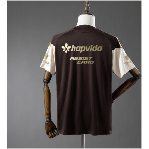 Mens Flamengo All sponsors Brown Training Kit Jersey 2026/27 rear view of shirt and shorts