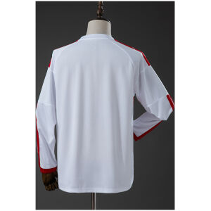 Mens Flamengo Long Sleeve Away Jersey 2026/27 rear view showing authentic team styling