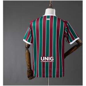 Mens Fluminense Sponsor All Logos Home Jersey 2026/27 rear view showing authentic team styling