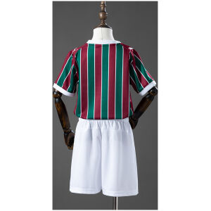 Kids Fluminense Home Kit 2026/27 rear view of shirt and shorts