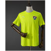 Mens Fluminense 4 Neon Yellow Training Kit 2026/27 front view with maze pattern