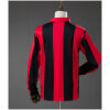 Mens Frankfurt Retro Long Sleeve Home Jersey 1983/84 rear view showing authentic team styling