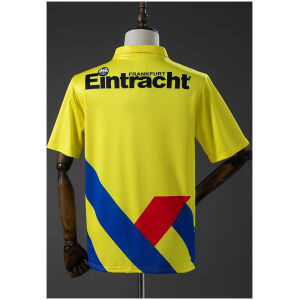 Mens Frankfurt Retro Away Jersey 1993/96 rear view showing authentic team styling