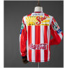 Mens Chivas De Guadalajara Retro Long Sleeve Home Jersey 2002/03 Mens Chivas De Guadalajara Retro Long Sleeve Home Jersey 2002/03 rear view showing matching team styling