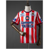 Mens Chivas De Guadalajara Retro Home Jersey 2002/03 front view red white stripes