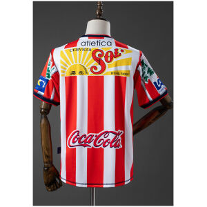 Mens Chivas De Guadalajara Retro Home Jersey 2002/03 rear view showing matching team styling