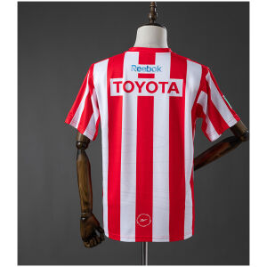 Mens Chivas De Guadalajara Retro Home Jersey 2010/11 rear view showing matching team styling