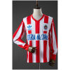 Mens Chivas De Guadalajara Retro Long Sleeve Home Jersey 1991/92 striped front view