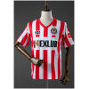 Mens Chivas De Guadalajara Retro Home Jersey 1992/93 red and white striped front