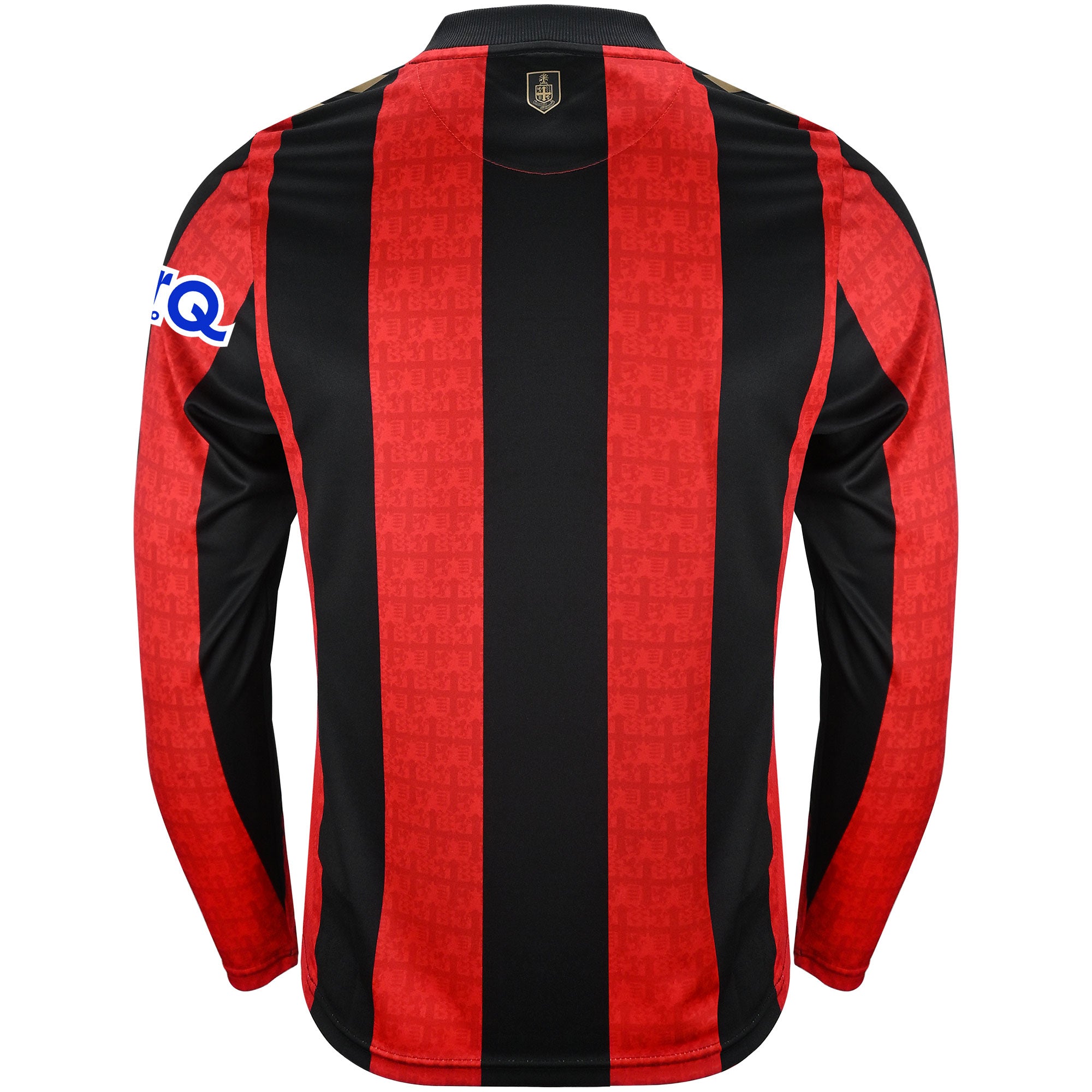 HOME26MLSHIRT 2.jpg Mens AFC Bournemouth Home Long Sleeve Jersey 2026/27 rear view showing matching team styling