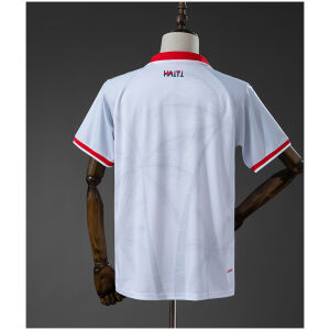 Mens Haiti Away Jersey 2026 rear view showing authentic team styling