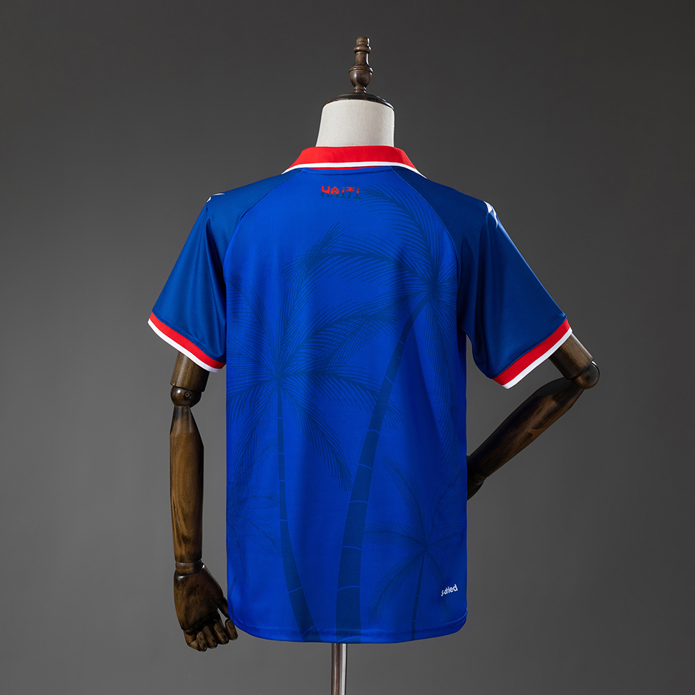 Mens Haiti Home Jersey 2026 Mens Haiti Home Jersey 2026 rear view showing authentic team styling