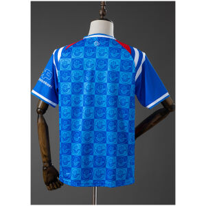 Mens FC Hansa Rostock Home Jersey 2025/26 rear view showing authentic team styling