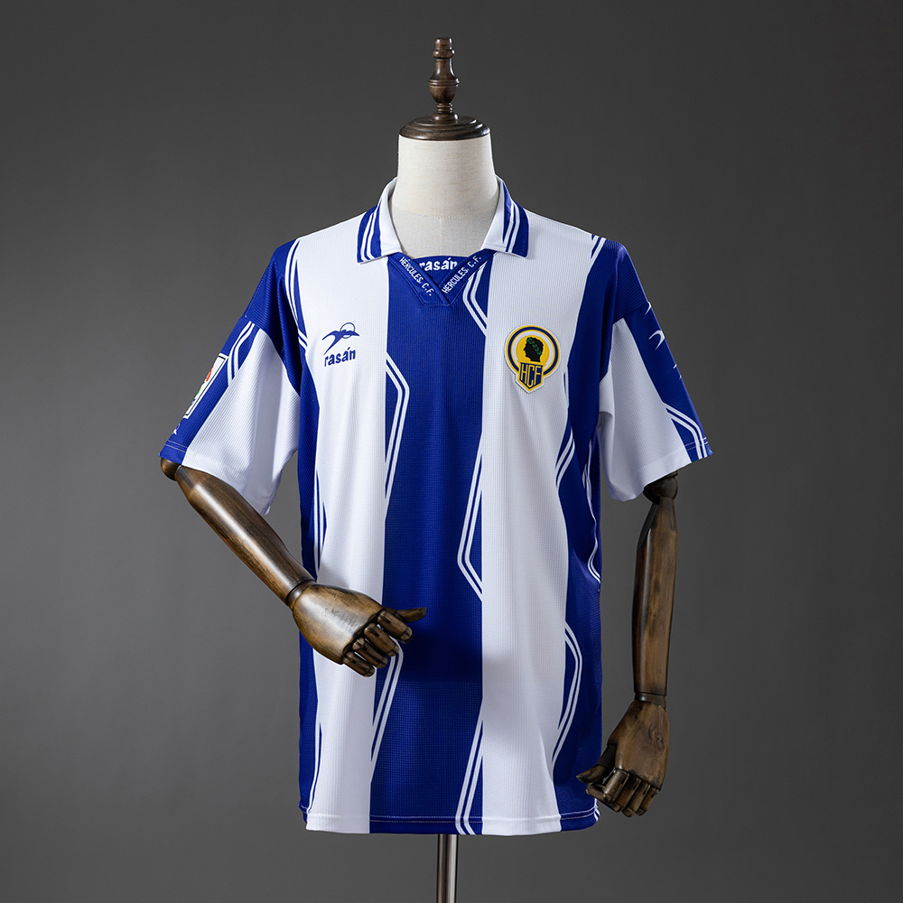Mens Hercules Retro Home Jersey 1997/98 Mens Hercules Retro Home Jersey 1997/98 front view on mannequin