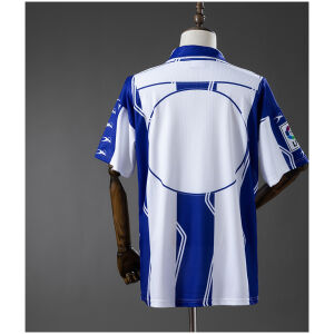 Mens Hercules Retro Home Jersey 1997/98 rear view showing authentic team styling