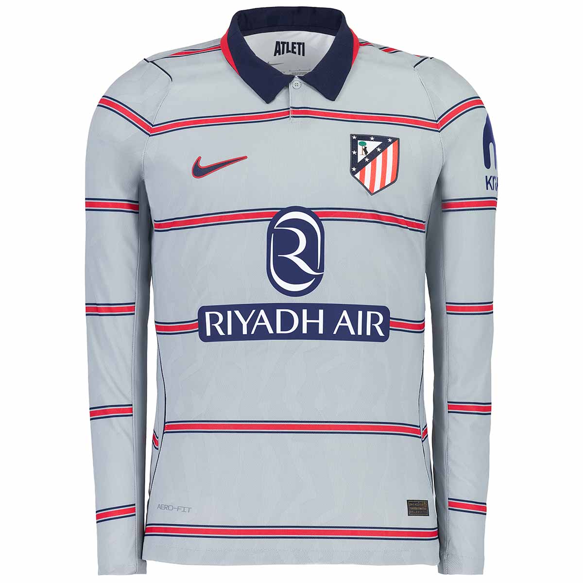 Mens Atletico Madrid Third Player Edition Player Long Sleeve Jersey 2026/27 Mens Atletico Madrid Third Player Edition Player Long Sleeve Jersey 2026/27
