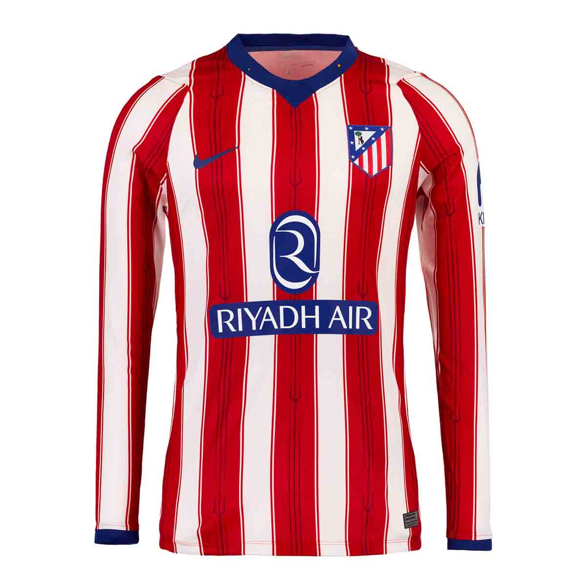 Mens Atletico Madrid Home Long Sleeve Jersey 2026/27 Mens Atletico Madrid Home Long Sleeve Jersey 2026/27